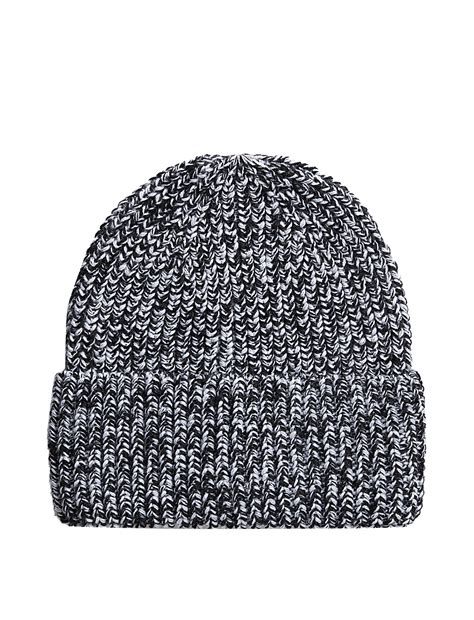 Buy Knitted Chunky Turn Up Beanie Hat at Marks & Spencer