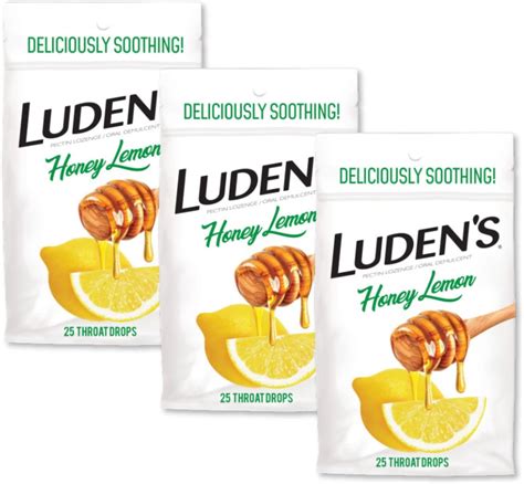 Amazon.com: Luden's Sugar Free Wild Cherry Throat Drops, Sore Throat ...