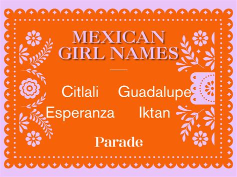170 Mexican Girl Names and Their Meanings - Parade