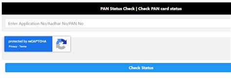 Image result for Pan Card Status Check Error