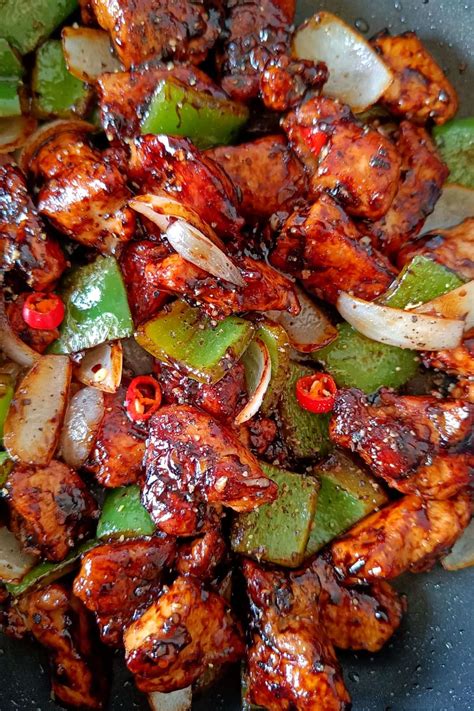 Easy Black Pepper Chicken Recipe - Spoons Of Flavor