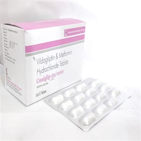 CONIGLIP-50/1000 Tablets Novalab Healthcare Pvt. Ltd.