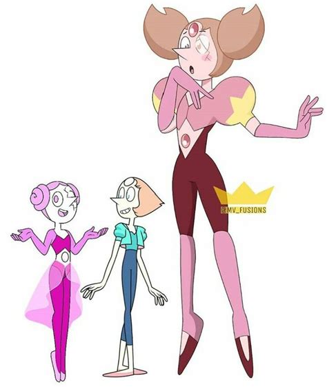 🎨: @mv_fusions [Instagram] | The Pink Pearls fusion | Steven Universe ...