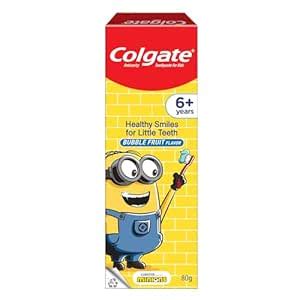 Colgate Kids Toothpaste, Gentle Protection for 6+ Years, Minions ...