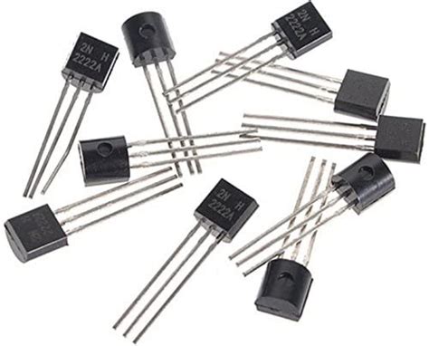 SFURTI_2N2222 NPN Bipolar Junction Transistor (BJT), TO-92 Package ...