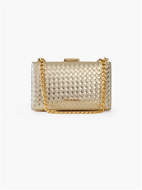 Astra Clutch Sling Gold – The Gusto