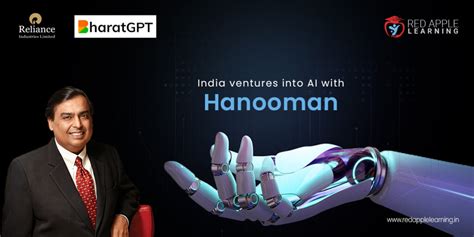 India ventures into AI with BharatGPT’s Hanooman - Red Apple Learning