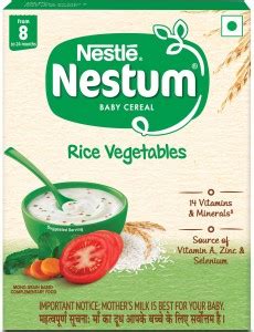 Nestle Nestum Baby Cereal - Rice Vegetables (From 8 - 24 months) - BIB ...
