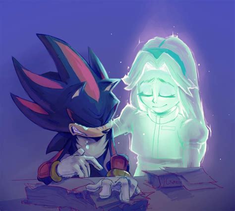Shadow The Hedgehog And Maria Sad