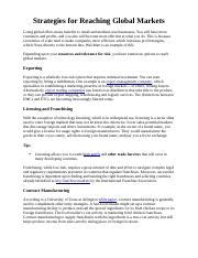 Strategies for Reaching Global Market Figure 的图像结果