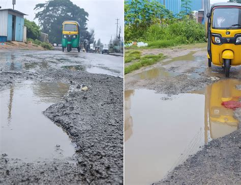 Lingampally underpass, Kukatpally roads riddled with potholes ...