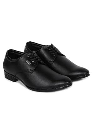Buy HIKBI Leather Officewear Formal Shoes Lace Up_Black_06 at Amazon.in