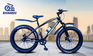 Richards FAT BIKE DOUBLE DISC FRONT SHOCKERS SINGLE SPEED 26 T (inch ...