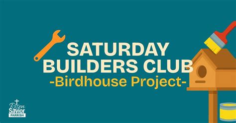 Saturday Builders Club - Hosted by Risen Savior Parrish, 8605 Erie Road ...