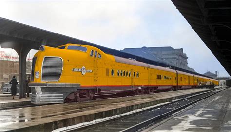 A Union Pacific train, engine number M-10006 Pulling Train #112, City ...