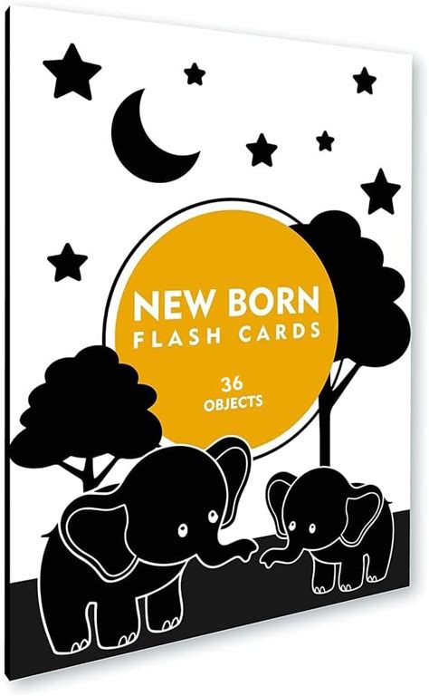 Buy Gurukanth® Premium High Contrast Flash Cards for New Born Children ...