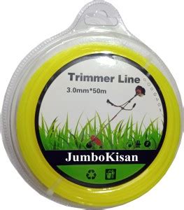 JK JumboKisan Trimmer Line 3mm Round 50 Meter for Brush Cutter Corded ...