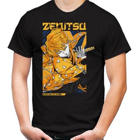 Jual Kaos Distro Premium Anime Demon Slayer Zenitsu Agatsuma DS01 ...