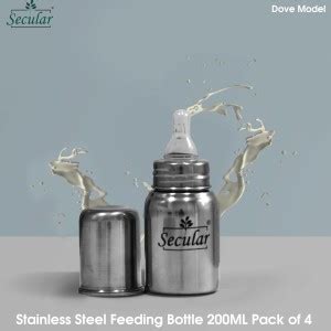 Secular Dove Model Stainless Steel Feeding Bottle, Unique Designs ...