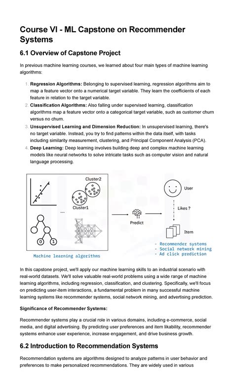 Course VI - ML Capstone on Recommender Systems - Course VI - ML ...