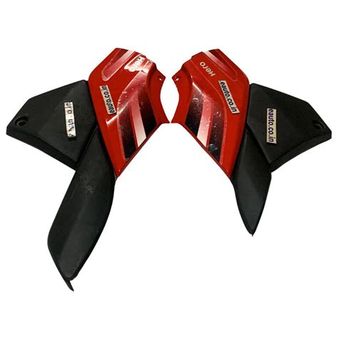 Side Panel for Hero Passion X Pro | Type 2 | Set of 4 | Sports Red Col