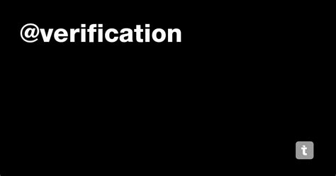 @verification — Teletype