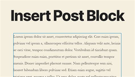 Block Post 的图像结果