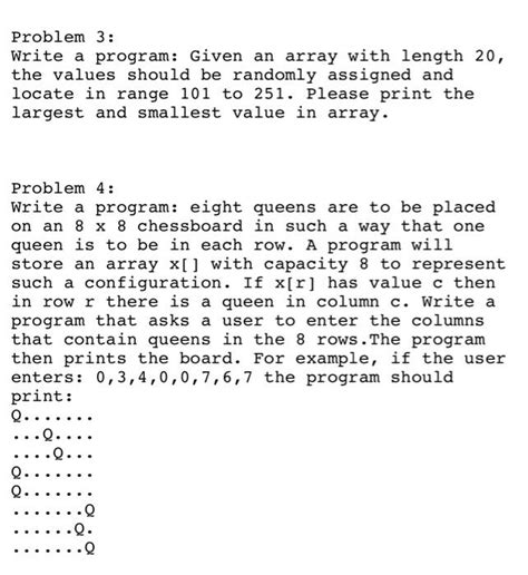 Image result for Example Problem of Array in Programming