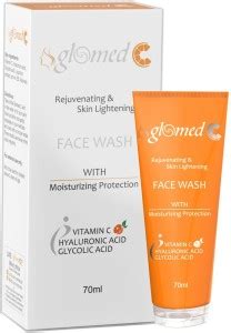 Glomed C Rejuvenating & Skin Lightening 70ml Face Wash - Price in India ...