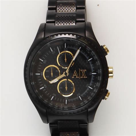 Armani Exchange Black Dial Watch | Property Room