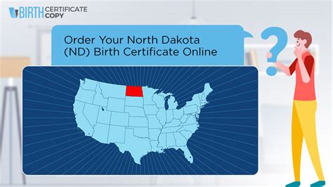 North Dakota Birth Certificate Replacement - Birth Certificate Copy