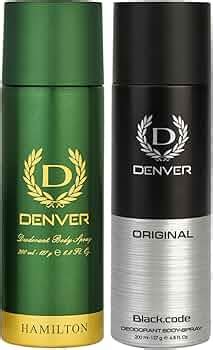 DENVER Hamilton Deo & Black Code Original- 200ML Each (Combo Pack of 2 ...