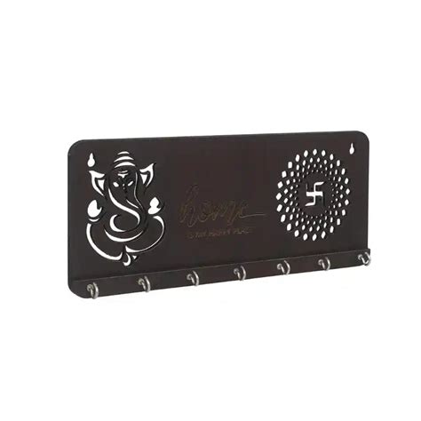 Buy Happy Place Wooden Key Holder – ClassyArtZ.com
