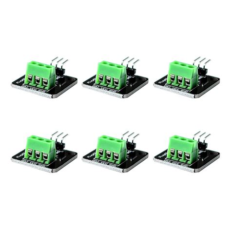 HUABAN 6PCS DS18B20 Terminal Adapter Temperature Sensor Module ...