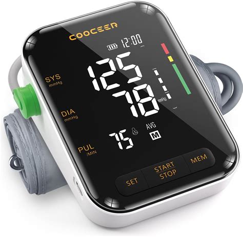 Amazon.com: COOCEER Automatic Blood Pressure Monitor: X8 Digital Blood ...