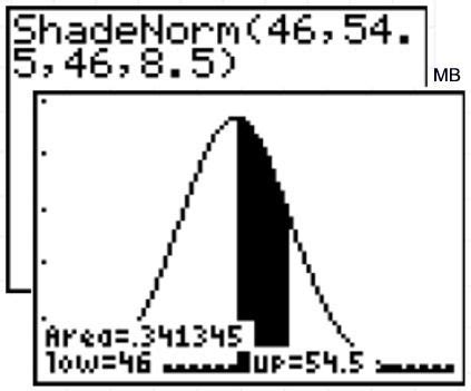 Image result for Cumulative Probability Using Nspire