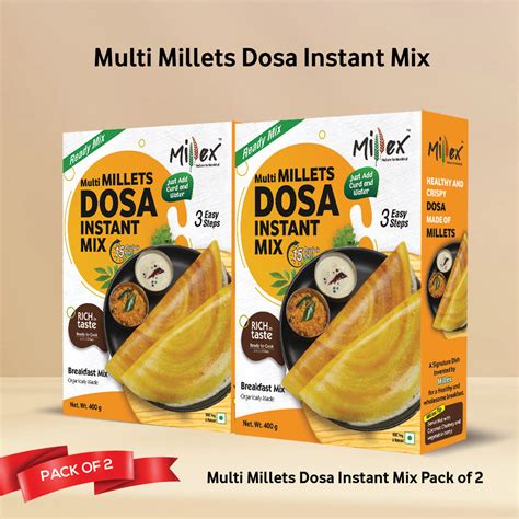 Millex- Trusted Millet Based Health Mix and Instant Breakfast Products