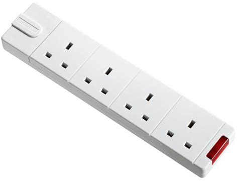 UG-MP BG Electrical | BG Electrical 4 Socket Extension Reel Extension ...