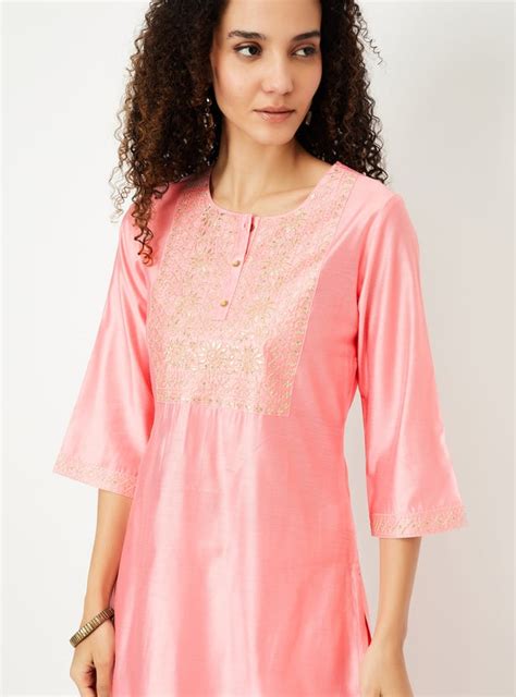 Buy Women Embroidered Straight Kurta Set Online at just Rs. 1299.0 ...