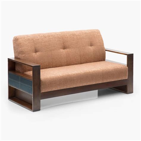 Buy Delport Nomad Fabric 3-Seater Sofa - Brown from Home Centre at just ...