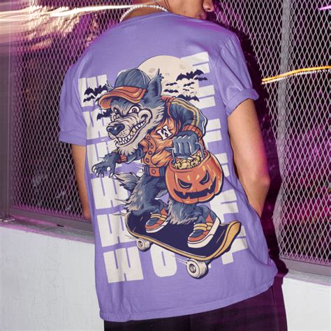 Skater Wolf Unisex T-shirt – Collectors Edition