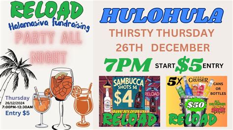 HULOHULA - HALAMASIVA FUNDRAISER, Reload Bar Tonga, Nukualofa, 26 ...