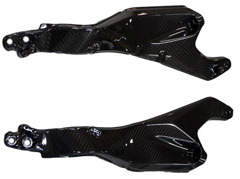 Motocomposites Seat Subframe in Carbon with Fiberglass for Ninja H2 ...