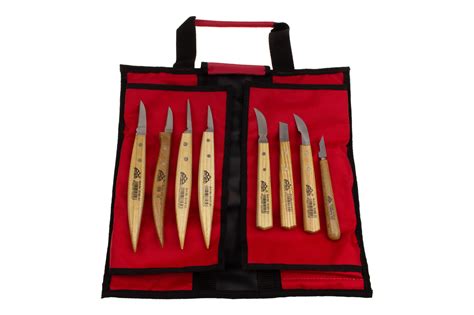 S512 Notch carving knife set, 8 pcs. – Stubai ZMV GmbH