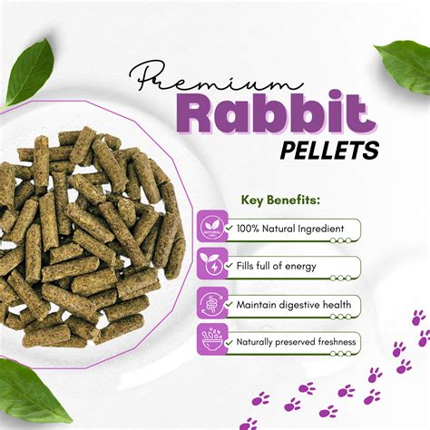 Rabbit food pellets with quality ingredients available in pouch nearby ...