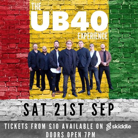The UB40 Experience LIVE, Eston Events Centre, Middlesbrough, 21 ...