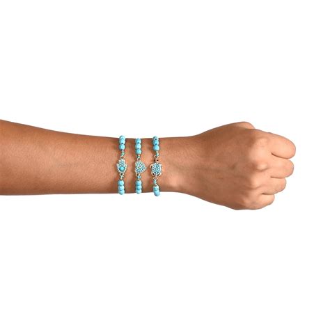 Well Wishes Bracelet Rakhi For Sister Gift Hamper Online - Premium Gift ...