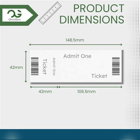 Free printable tickets with stubs, Download Free printable tickets with ...