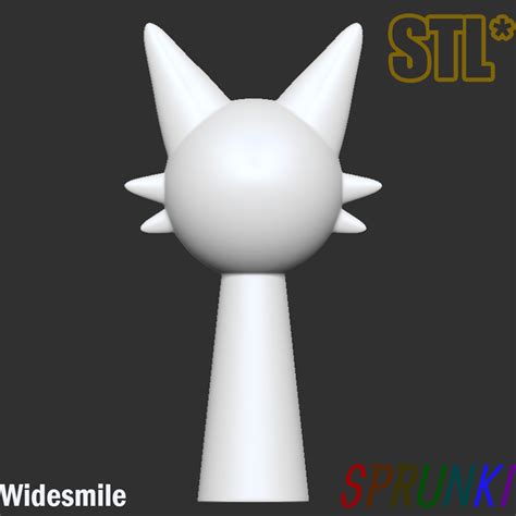 🦸 Sprunki Incredibox Sonrisa Wenda STL 3D Personaje Fanart・Archivo STL ...