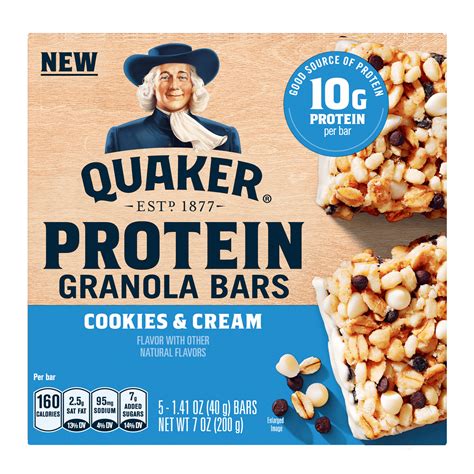 Quaker® Protein Granola Bars | Quaker Oats